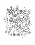 Load image into Gallery viewer, KC Doodle Art Be Happy Coloring Book