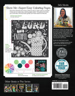 Chalk-Style Blessings Coloring Book