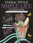 Load image into Gallery viewer, Chalk-Style Simple Life Coloring Book