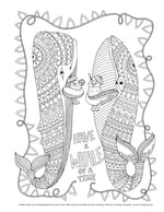 Hello Angel Irresistible Animals Coloring Collection