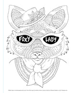 Hello Angel Irresistible Animals Coloring Collection