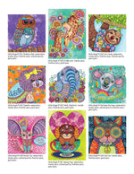 Hello Angel Irresistible Animals Coloring Collection