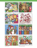 Cute Christmas Holiday Coloring Book