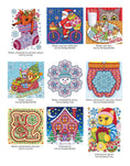 Load image into Gallery viewer, Holiday Cheer Coloring Book