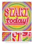 Load image into Gallery viewer, Live a Colorful Life Coloring Book