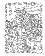 Country Garden Coloring Book