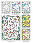 Load image into Gallery viewer, Expressions of Hope Coloring Book