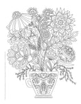 Load image into Gallery viewer, Happy Blossoms Coloring Book