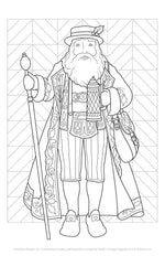 Jim Shore Santas, Gnomes, and Nutcrackers Around the World Coloring Book