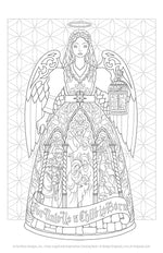 Jim Shore Angels and Inspirations Coloring Book