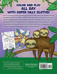 Load image into Gallery viewer, Sloths Coloring Book