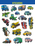 Load image into Gallery viewer, Super Cool Trucks, Tractors, and Cars Coloring Book