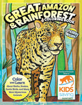 Load image into Gallery viewer, Great Amazon & Rainforest Coloring Book (with stickers)