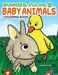 Load image into Gallery viewer, Bunnies, Ducks, and Baby Animals Coloring Book