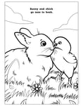 Load image into Gallery viewer, Bunnies, Ducks, and Baby Animals Coloring Book