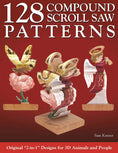 Load image into Gallery viewer, 128 Compound Scroll Saw Patterns
