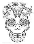 Load image into Gallery viewer, Day of the Dead Coloring Book