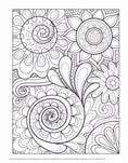 Load image into Gallery viewer, Groovy Abstract Coloring Book