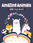 Load image into Gallery viewer, Amazing Animals Coloring Book