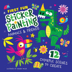 First Fun Sticker Painting: Animals & Friends