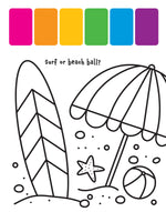 My First Painting Book: At the Beach