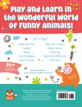 Load image into Gallery viewer, Funny Animals Activity Book