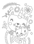 Load image into Gallery viewer, Silly Caticorns Coloring Book
