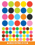 Sticker Fun: Learn About Shapes & Colors!