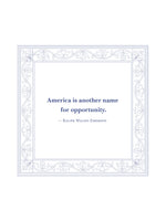 God Bless America Lined Journal