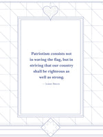 God Bless America Lined Journal