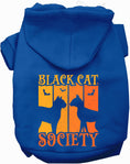Load image into Gallery viewer, Black Cat Society Halloween Pet Hoodie