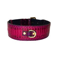 Load image into Gallery viewer, Ruby Red & Purple Snake Classic Collar