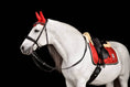 Load image into Gallery viewer, Scarlet Red Saddle Pad Set