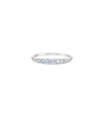 Load image into Gallery viewer, OLIVE & CHAIN Diamond Graduated Wedding Band - Yellow Gold, 6.0