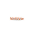 Load image into Gallery viewer, OLIVE & CHAIN Diamond Hexagon Set Band - Yellow Gold, 6.0