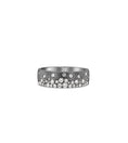 Load image into Gallery viewer, OLIVE & CHAIN Diamond Celestial Mini Cigar Band - Yellow Gold, 6.5