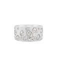 Load image into Gallery viewer, OLIVE & CHAIN Rose Cut Diamond Celestial Band - Yellow Gold, 5.5