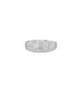 Load image into Gallery viewer, OLIVE & CHAIN Diamond Celestial Dome Ring - Yellow Gold, 5.5