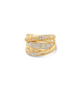 Load image into Gallery viewer, Diamond Celestial Crossover Ring