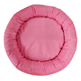 Load image into Gallery viewer, Dog Bed - Round Bolstered Armor™ 'F#ck Cancer'