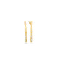 Load image into Gallery viewer, Diamond Celestial Bar Earring