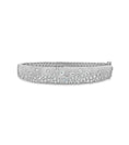 Load image into Gallery viewer, OLIVE & CHAIN Diamond Celestial Signature Bangle - White Gold