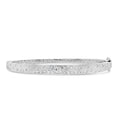 Load image into Gallery viewer, OLIVE & CHAIN Diamond Celestial Slim Bangle - White Gold