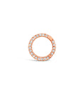 Load image into Gallery viewer, OLIVE & CHAIN Diamond Round Connector Clasp - White Gold, 10mm