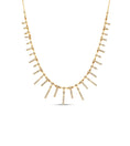 Load image into Gallery viewer, OLIVE & CHAIN Diamond Princess Necklace - Yellow Gold
