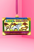 Load image into Gallery viewer, Animal Biscuits Box Glass Ornament