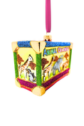 Load image into Gallery viewer, Animal Biscuits Box Glass Ornament
