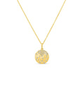 Load image into Gallery viewer, Diamond Celestial Disc Necklace