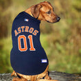 Load image into Gallery viewer, Houston Astros MLB Dog Jersey - Official Baseball Pet Fan Apparel