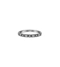 Load image into Gallery viewer, OLIVE & CHAIN Diamond Baguette & Round Bezel Band - Yellow Gold, 6.5